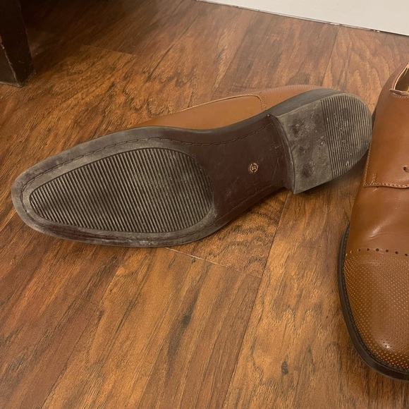 J. Ferrar Brown Dress Shoes Size 11 - Picture 3 of 6
